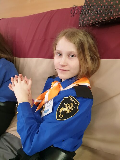 Занятиях в детском клубе «Флагман»